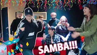 KPOP IDOLS DANCING BRAZILIAN SAMBA (feat MVP)