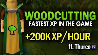 Fastest Woodcutting XP in OSRS (ft. Thurco)