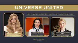 Miss Universe Ukraine Talks National Costume Win and State of her Country | #UniverseUnited