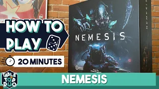 How to Play Nemesis Board Game in 20 Minutes (Nemesis Rules)