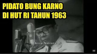 PIDATO HUT RI 17 Agustus 1963 "Genta Suara Republik Indonesia"