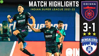 Odisha FC 3-1 Bengaluru FC ISL 2021-22 Highlights