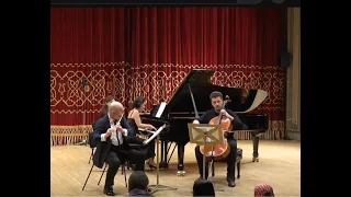 @ionbogdanstefanescu Weber - Trio in G minor, Op 63 for flute, cello and piano