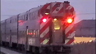 Railfanning the Metra RI Rush Hour at Tinley Park - 80th Ave.