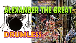 Alexander The Great - Iron Maiden (HQ Audio) - Drumless #drumless #drumcover #heavymetal