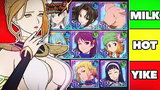 WE MADE THE *WORST* GRAND CROSS WAIFU TIER LIST? | Seven Deadly Sins: Grand Cross