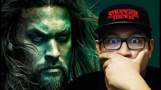 AQUAMAN TRAILER "ÉPICO" REACTION | LIGA DAS NERDICES