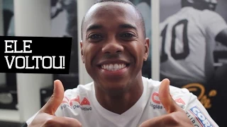 Robinho está de volta ao Peixe!