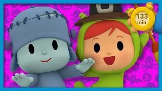 ☠POCOYO & NINA EPISODIOS COMPLETOS - Disfraces de Halloween 133 min | CARICATURAS y DIBUJOS ANIMADOS