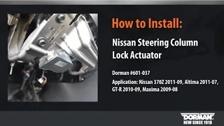 Steering column lock actuator repair by Dorman Products