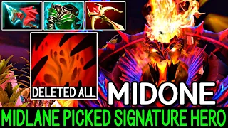 MIDONE [Shadow Fiend] MIDLANE Picked Signature Heros Rank Carry Damage - Dota 2