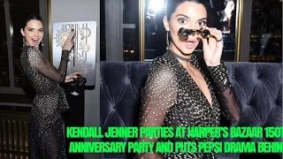 Kendall Jenner parties at Harper’s Bazaar 150th anniversary party and puts Pepsi drama behind