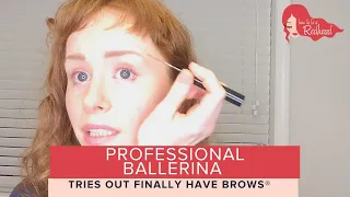 Professional Ballerina Tests Finally Have Brows® - The Redhead Eyebrow Gel