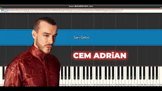 Cem Adrian - Sarı Gelin kolay piyano