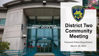 District 2 Community Meeting