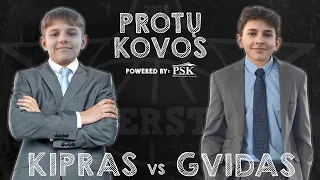 SILVERSTARS PROTŲ KOVOS // KIPRAS VS GVIDAS // #1 KETVIRTFINALIS