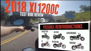 2018 Sporster XL1200C | Test Ride Review 11