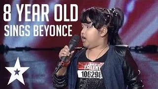 Moving Rendition of Beyoncé's 'Listen' by 8 year old on Indonesia’s Got Talent #HD