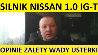 Silnik Nissan 1.0 IG-T HR10DET opinie, recenzja, zalety, wady, usterki, spalanie, rozrząd, olej.