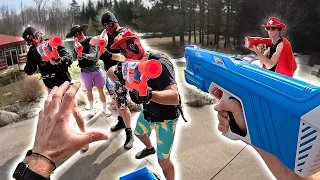 SPYRA 3 WATER GUN BATTLE! The Best Water Gun Ever!