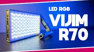 LED RGB VIJIM R70 - Solida e potente!