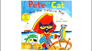 Pete the Cat and the Treasure Map - Read Aloud Books for Toddlers, Kids and Children