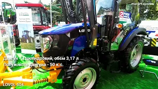 15000 usd за Китайский Т-25 для фермера | Минитрактор LOVOL 504 обзор на выставке