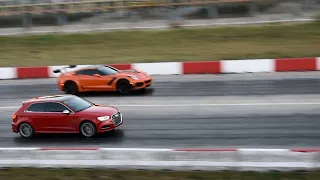 Audi S3 vs Mustang 5.0 vs Corvette ZR1 vs La Endiablada | ARRANCONES AUTÓDROMO CULIACÁN