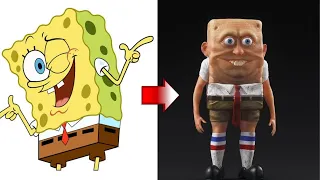 SpongeBob SquarePants Characters In Real Life | PRODELKIN