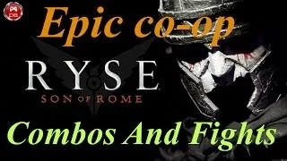 Ryse : Son Of Rome - Epic Co-Op Arena Combos And Fights