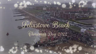 Felixstowe Christmas Day swim. 2022