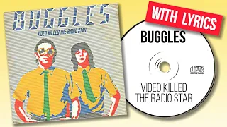 Buggles - Video killed the radio star (Lyrics)