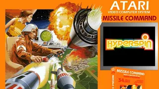 Missile Command (4K) Atari Arcade Gameplay