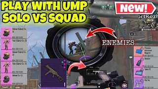 Metro Royale Playing With Ump Solo vs Squad Advanced Mode / PUBG METRO ROYALE CHAPTER 9