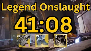 Legend Onslaught in LESS than 42 mins! (41:08)