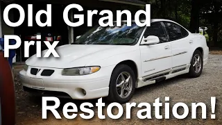 GRAND PRIX RESTORATION, How to Restore an old Car, Grand Prix Overheating, Old Grand Prix Part One