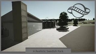 A Realistic Swedish Park - Episode 1 - Parking & Entrance - Planet coaster