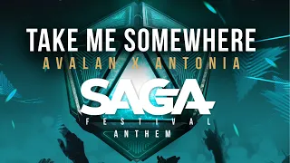 Avalan x ANTONIA - Take Me Somewhere | Lyric Video