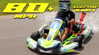 INSANE 80+MPH Electric Go-Kart // Surron E-Kart