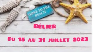 BÉLIER du 15 au 31 juillet 2023 « Réconciliation, mon amour, retour de la sérénité »💓