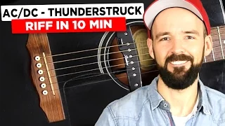 Gitarre lernen - AC/DC - Thunderstruck - Riff in 10 Minuten