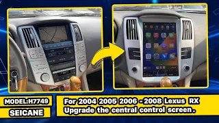 Carplay Upgrade Unleashed! Transform Your 2004-2008 Lexus RX with Our 12.1" Android Stereo