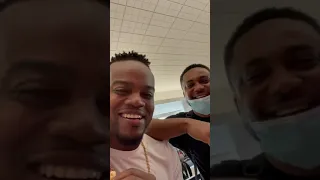 Naraekele brothers Travis Greene and Tim Godfrey amazing moment @ US airport