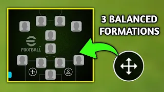 3 Balanced Custom Formations To Try in eFootball 24 😯⚡