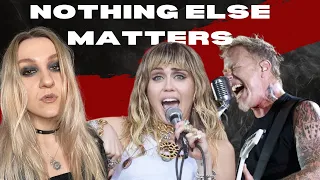 Miley Cyrus + Metallica | Nothing Else Matters | Реакция преподавателя по вокалу