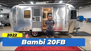 The all-new 2022 Airstream Bambi 20FB | Full Service Walk Through