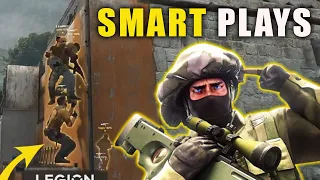 SMARTEST CS:GO PRO PLAYS ON ANCIENT! (BOOSTS AND TRIGGER DISCIPLINE)