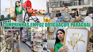 COMPRINHAS EM FOZ DO IGUAÇU E NO PARAGUAI| Juliane Jocoski