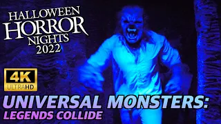 Universal Monsters: Legends Collide at Halloween Horror Nights 2022 - 4k Walkthrough