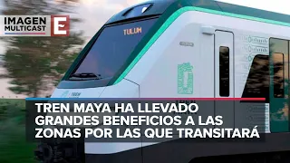 Yucatán tiene más turistas con Tren Maya: López Obrador